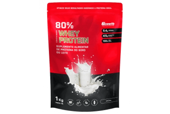 (TOP) Whey Protein Concentrado (1KG) - Growth Supplements